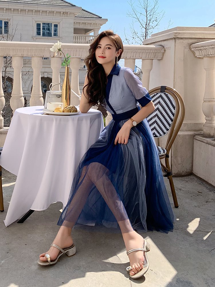 安い限定品 ロングワンピース シー... : レディース服 ロング丈 シアー 国産日本製