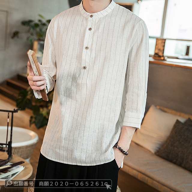 最安挑戦 春新作 送料無料 新作 シャツ メンズ シャツ リネンシャツ 綿麻 立襟 春 夏 爽やか メンズ トップス 七分袖 カジュアルシャツ 無地 ストライプ ビジネス おしゃれ かっこいい 夏服 最安挑戦 春新作 送料無料 新作 シャツ メンズ シャツ リネンシャツ 綿麻 立襟 春 夏 爽やか メンズ トップス 七分袖 カジュアルシャツ 無地 ストライプ ビジネス おしゃれ かっこいい 夏服