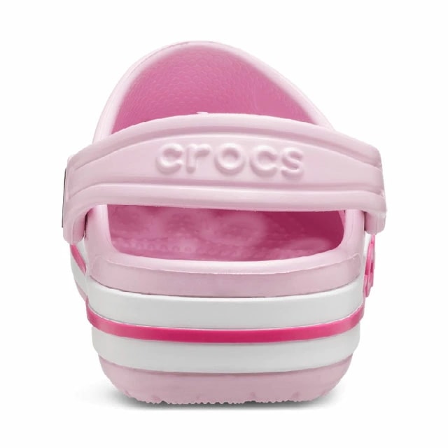 クロックス 女の子 ジュニア サンダル バヤバンド クロッグ k キッズ クロッグサンダル カジュアルシューズ 207019 6TG バレリーナピンク/キャンディピンク 子供靴