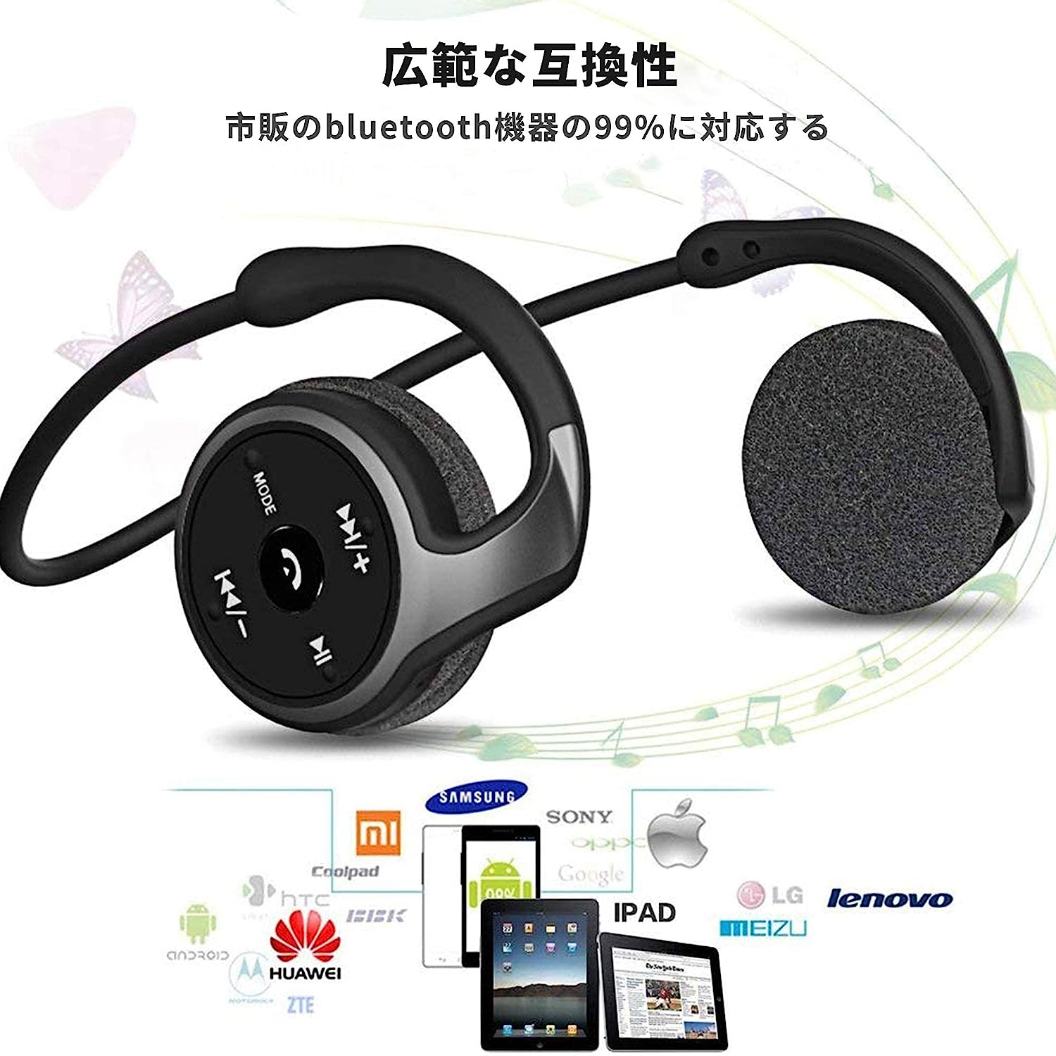 イヤホン みみかけ式 bluetooth イヤホン イヤホン bluetooth 耳掛け ヘッドセット ワイヤレスイヤホン スポーツ 12時間連続再生 マイク内蔵 FMラジオ/TF力ード対応 軽量 無
