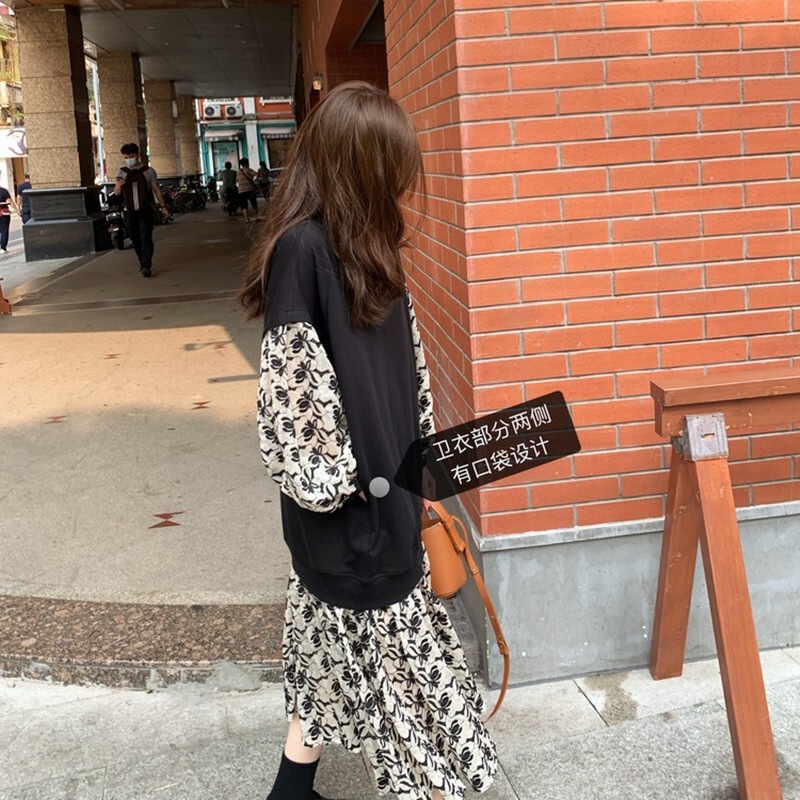 オーガンジー刺繍 ドッキングワンピース レイヤード風ワンピース モノトーン 長袖 ワンピース ドレス レディース カジュアル レディース 可愛い 体型カバー オフィスコーデ. ママコーデ オーガンジー刺繍 ドッキングワンピース レイヤード風ワンピース モノトーン 長袖 ワンピース ドレス レディース カジュアル レディース 可愛い 体型カバー オフィスコーデ. ママコーデ