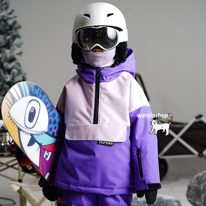 スノーボードウェア 2025 上下セット キッズ 子供 ベビー服 ジャケット アウター 紫 オーバーオール つなぎパンツ ズボン スノボウェア スキーウェア 防寒着韓国風 女の子 男の子 こども スノーボードウェア 2025 上下セット キッズ 子供 ベビー服 ジャケット アウター 紫 オーバーオール つなぎパンツ ズボン スノボウェア スキーウェア 防寒着韓国風 女の子 男の子 こども