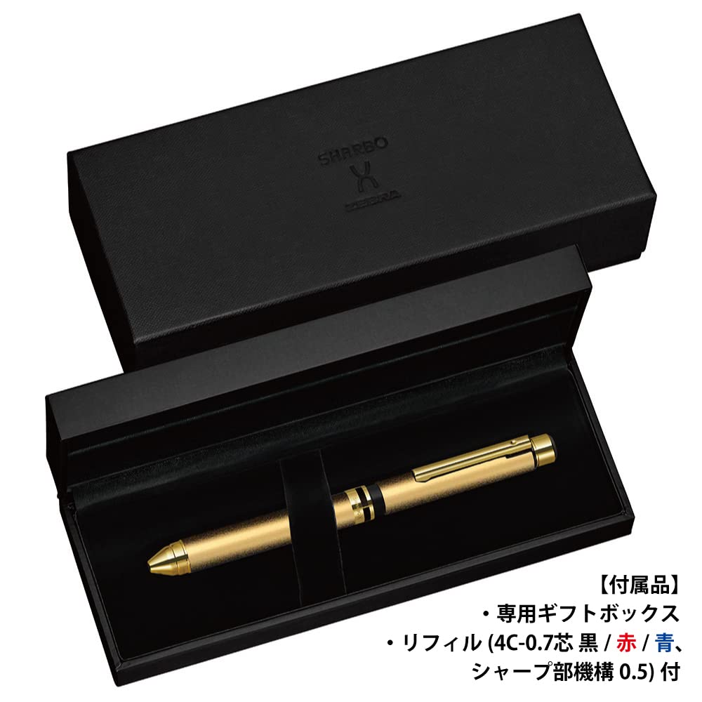 ゼブラ 多機能ペン シャーボX 金軸 リフィル入 SBX-GO-KN-AZ ゴールド ゼブラ 多機能ペン シャーボX 金軸 リフィル入 SBX-GO-KN-AZ ゴールド