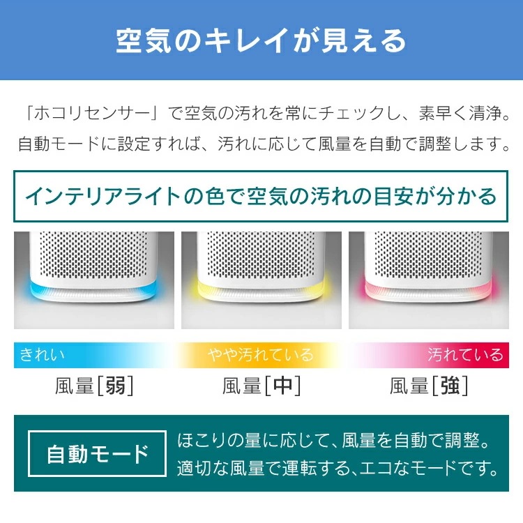 【公式】空気清浄機 花粉 花粉対策 空気清浄機 9畳 ウイルス対策 効果 におい ほこり 花粉 ハウスダスト ウイルス 除去 静音 空気清浄機 省エネ 静か 新生活 メガ割