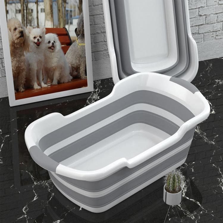 犬のお風呂 ペット用バスタブ ドッグバス 犬用バスタブ ペットバスタブ 折りたたみ式バスタブ たらい