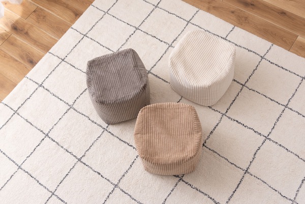 ミニビーズクッション コーデュロイ カバー ファスナー リビング スツール クッション 椅子 テーブル クッションスツール ビーズクッション マイクロビーズ 持ち運び コンパクト ベージュ グレー ネ ミニビーズクッション コーデュロイ カバー ファスナー リビング スツール クッション 椅子 テーブル クッションスツール ビーズクッション マイクロビーズ 持ち運び コンパクト ベージュ グレー ネ