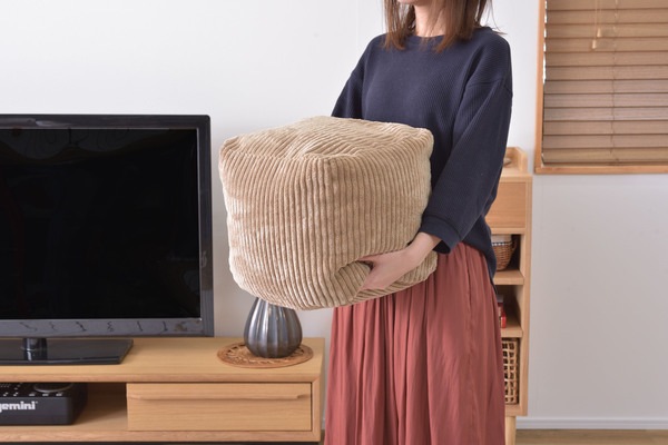 ミニビーズクッション コーデュロイ カバー ファスナー リビング スツール クッション 椅子 テーブル クッションスツール ビーズクッション マイクロビーズ 持ち運び コンパクト ベージュ グレー ネ ミニビーズクッション コーデュロイ カバー ファスナー リビング スツール クッション 椅子 テーブル クッションスツール ビーズクッション マイクロビーズ 持ち運び コンパクト ベージュ グレー ネ