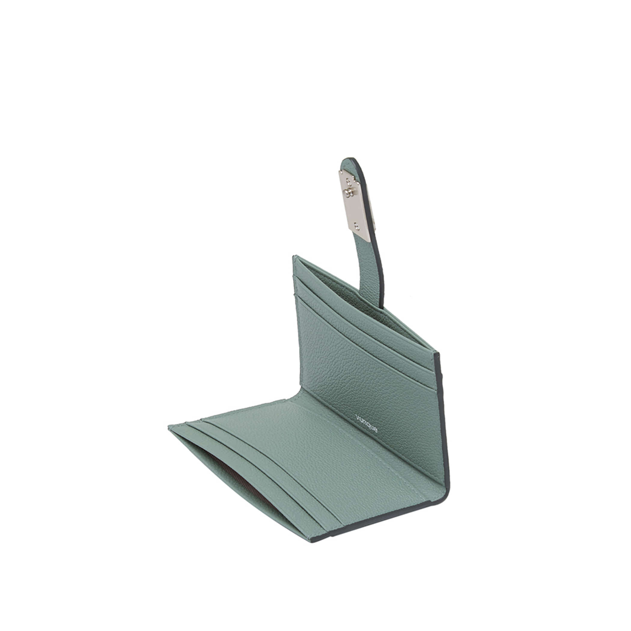 VUNQUE】 MAGPIE CARD WALLET : MOSS GREEN パスケース