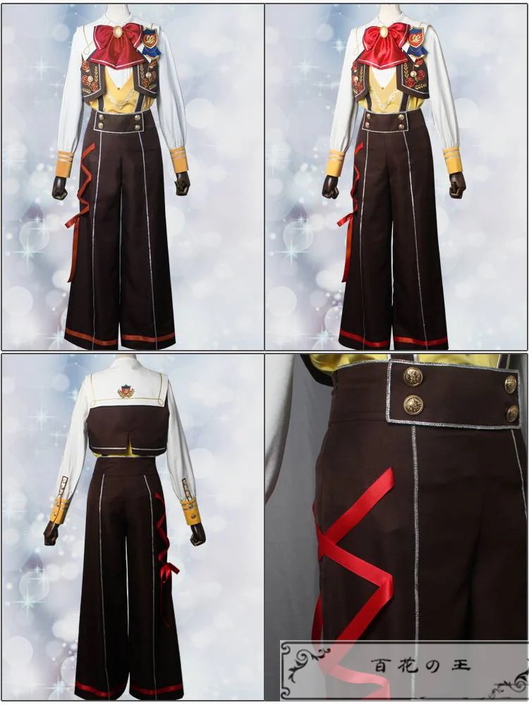 あんスタ スカウト！プリティ5 鳴上嵐 姫宮桃李 影片みか 白鳥藍良 巴日和 コスプレ衣装 コスチューム