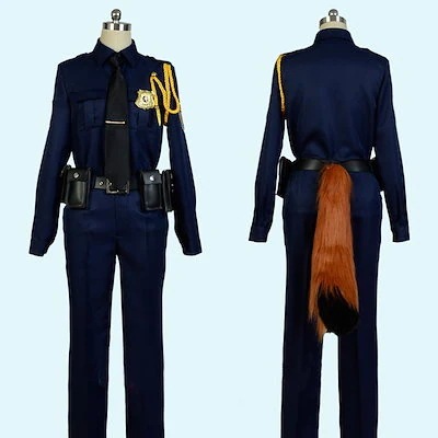 コスチューム グッズ コスプレ Wilde Nick Zootopia 衣装 コスプレ ニックワイルド ズートピア スーツ ハロウィン 年新作入荷コスプレ