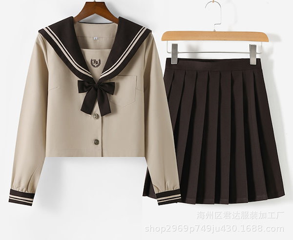 Qoo10] 春 夏 通学 制服 セーラー服 3点セッ
