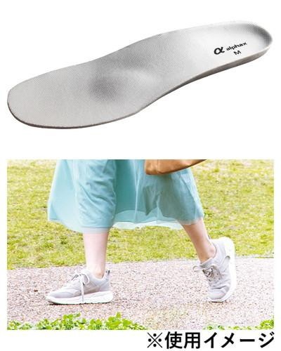 お医者さんの外反サポートスニーカー 婦人用 AP-710615 L グレー 507764 W2789