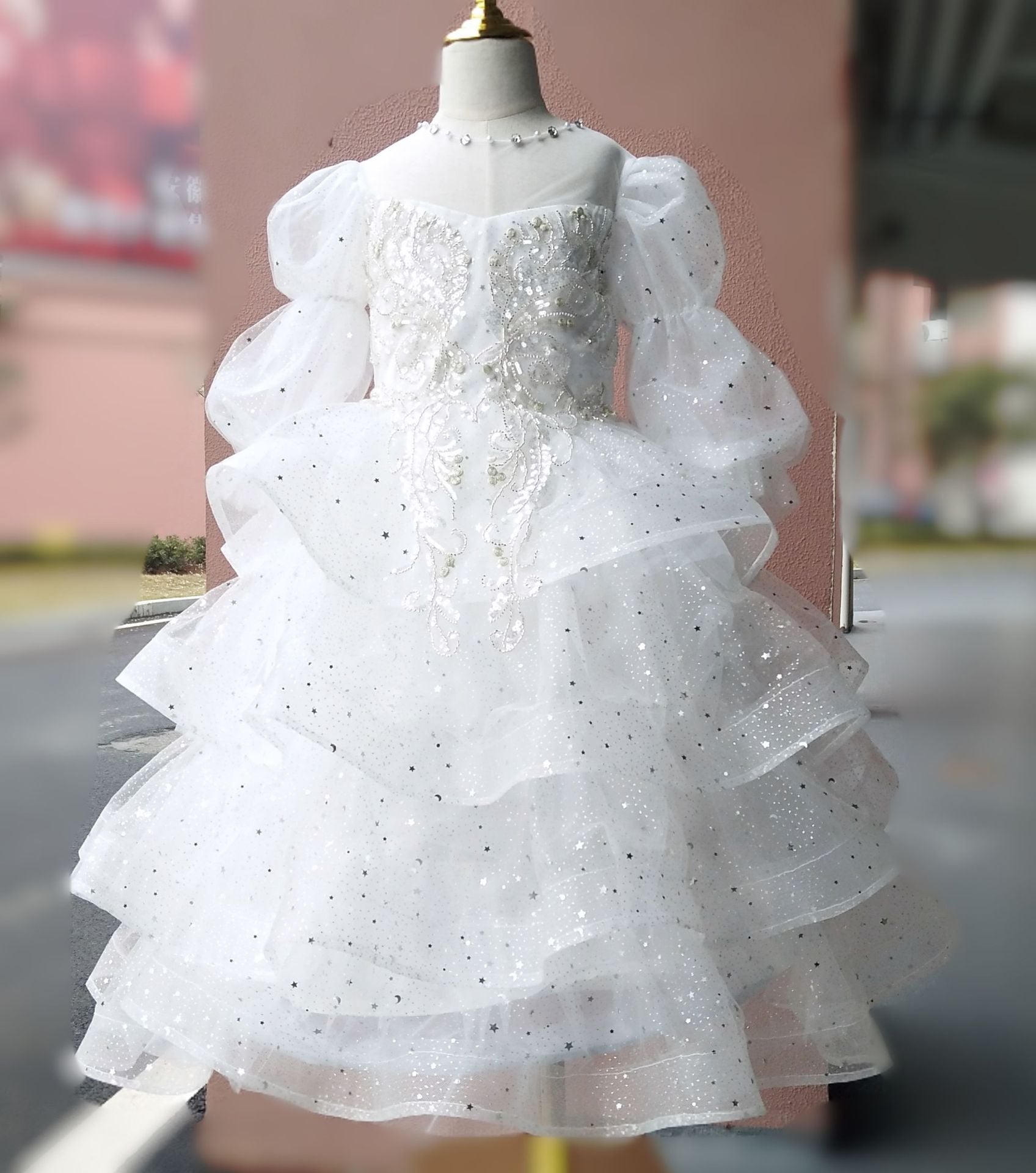 【本日限定】キッズ ウェディングドレス 子供ドレスプリンセススカート女の子司会者春の結婚式ピアノ演奏公演服 子供 ワンピース 【本日限定】キッズ ウェディングドレス 子供ドレスプリンセススカート女の子司会者春の結婚式ピアノ演奏公演服 子供 ワンピース