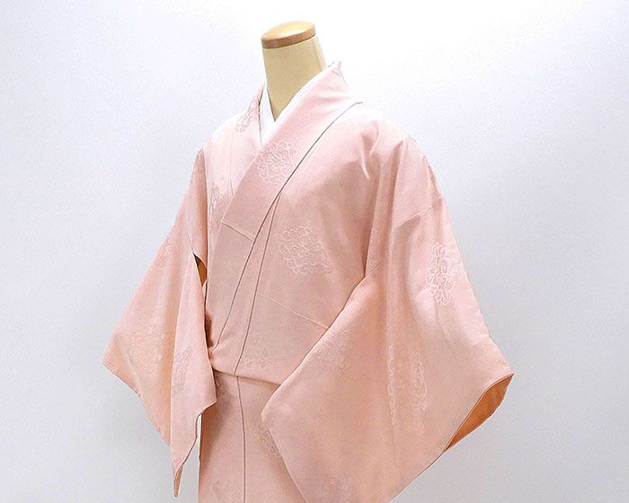 色無地 未使用 正絹 ピンク 身丈152.5cm 裄丈65cm 中陰五三の桐 未着用 新古品 未使用品 着物 a4089 色無地 未使用 正絹 ピンク 身丈152.5cm 裄丈65cm 中陰五三の桐 未着用 新古品 未使用品 着物 a4089