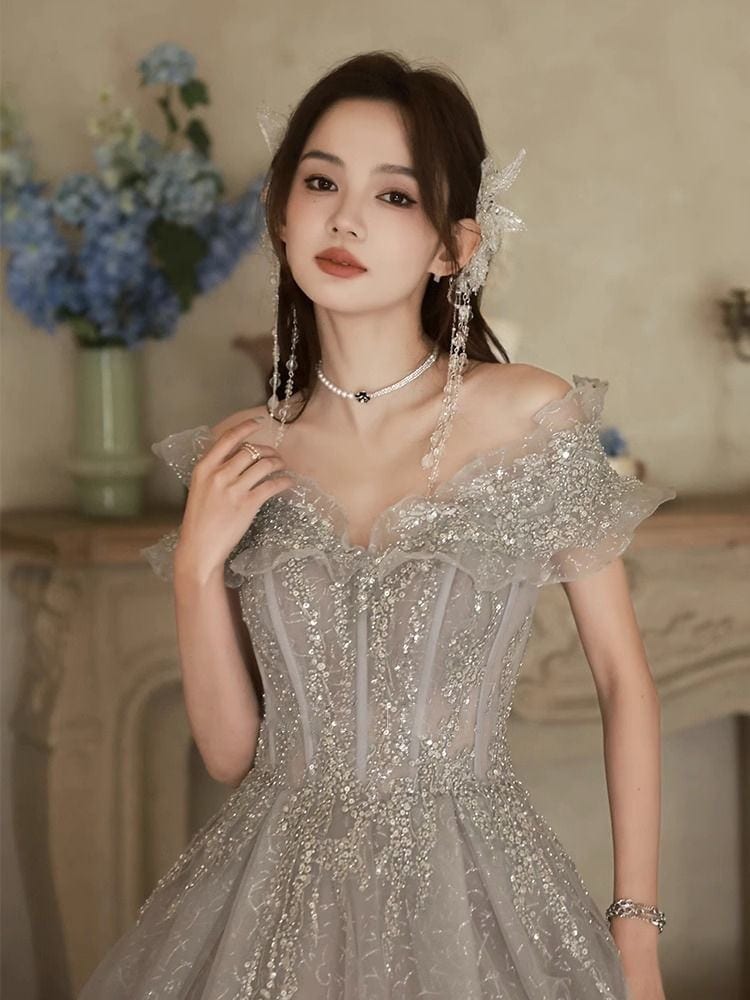 春 ワンピース ふわっとフレアスカート ハイエンドイブニングレディース 結婚式 ドレス パーティードレス お呼ばれ 披露宴 春 ワンピース ふわっとフレアスカート ハイエンドイブニングレディース 結婚式 ドレス パーティードレス お呼ばれ 披露宴