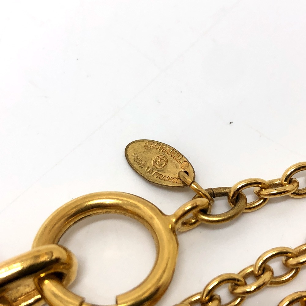 ネックレス タグ プレート メタル ゴールド