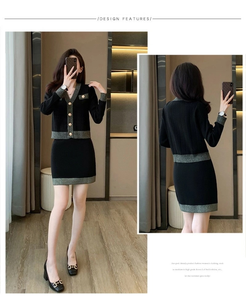 【全店任意2枚購入で100円OFF】 2点セットトップス スカート ニット タイト 韓国 インポート きれいめ センター ニット セットアップ 着痩せ 膝下 パーティドレス 上品 エレガント 大人 【全店任意2枚購入で100円OFF】 2点セットトップス スカート ニット タイト 韓国 インポート きれいめ センター ニット セットアップ 着痩せ 膝下 パーティドレス 上品 エレガント 大人