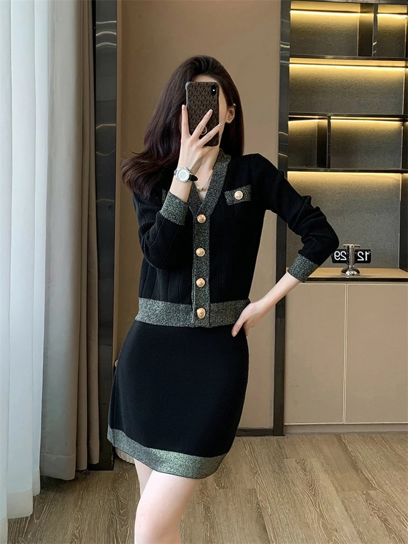 【全店任意2枚購入で100円OFF】 2点セットトップス スカート ニット タイト 韓国 インポート きれいめ センター ニット セットアップ 着痩せ 膝下 パーティドレス 上品 エレガント 大人 【全店任意2枚購入で100円OFF】 2点セットトップス スカート ニット タイト 韓国 インポート きれいめ センター ニット セットアップ 着痩せ 膝下 パーティドレス 上品 エレガント 大人