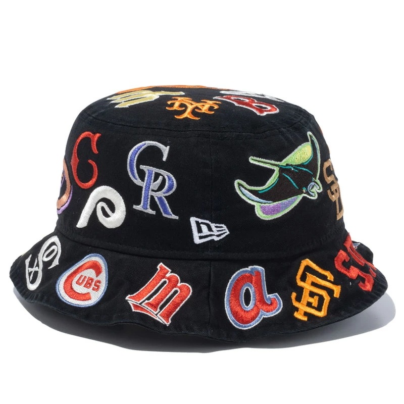 ニュー エラ NEW ERA バケット01 Team Logo Allover MLB クーパーズタウン バケットハット 帽子 ニュー エラ NEW ERA バケット01 Team Logo Allover MLB クーパーズタウン バケットハット 帽子
