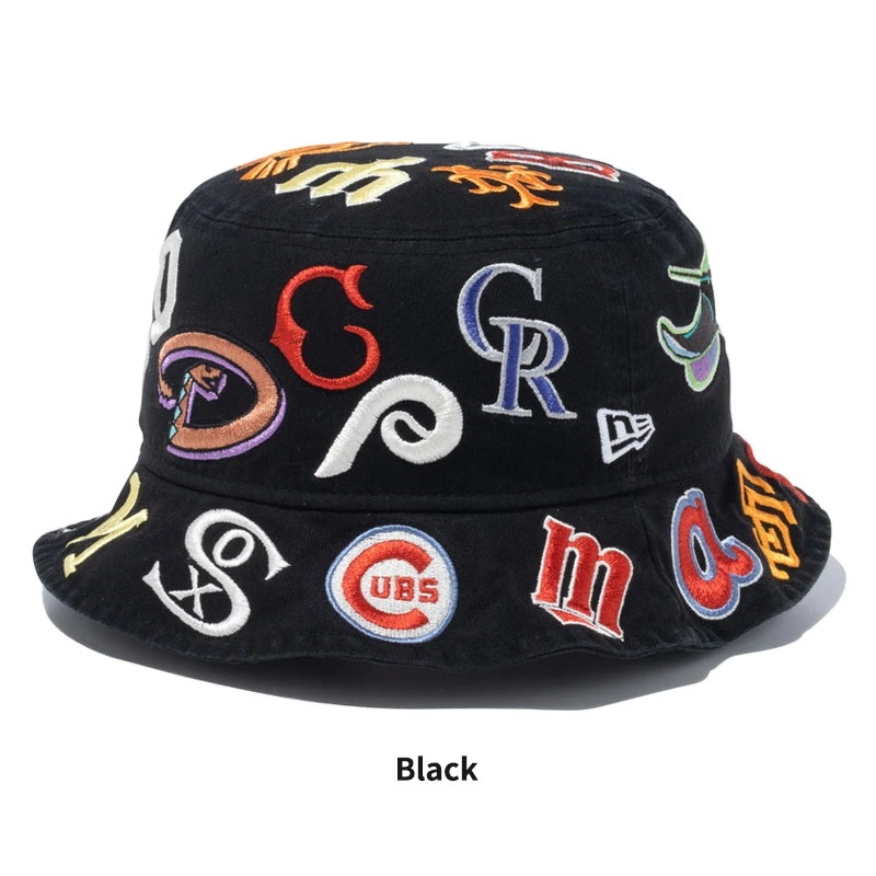 ニュー エラ NEW ERA バケット01 Team Logo Allover MLB クーパーズタウン バケットハット 帽子 ニュー エラ NEW ERA バケット01 Team Logo Allover MLB クーパーズタウン バケットハット 帽子