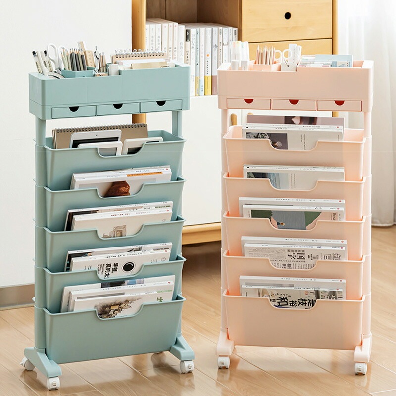 キッチンワゴン 本棚 書類収納 ラック キャスター付き ブックスタンド デスク収納ラック キッチン リビング 本 CD収納 おしゃれ キャスター付き 引き出し付き 大容量 多機能 スリム 省スペース キッチンワゴン 本棚 書類収納 ラック キャスター付き ブックスタンド デスク収納ラック キッチン リビング 本 CD収納 おしゃれ キャスター付き 引き出し付き 大容量 多機能 スリム 省スペース