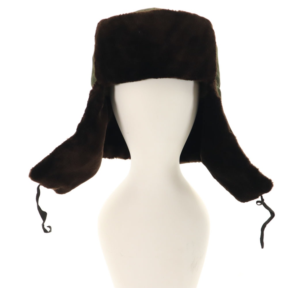 ヴィンテージ パイロット キャップ ブラウン系 VINTAGE ボア メンズ ヴィンテージ パイロット キャップ ブラウン系 VINTAGE ボア メンズ