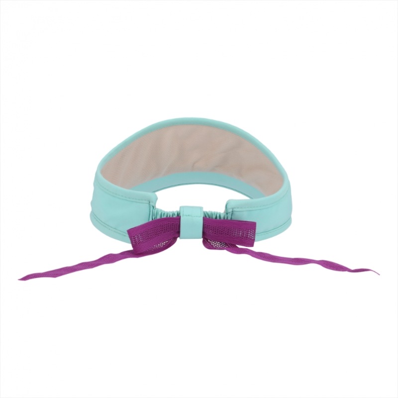 (パリゲイツ) 女性用スマイルロゴポイントリボンサンバイザー (パリゲイツ) 女性用スマイルロゴポイントリボンサンバイザー