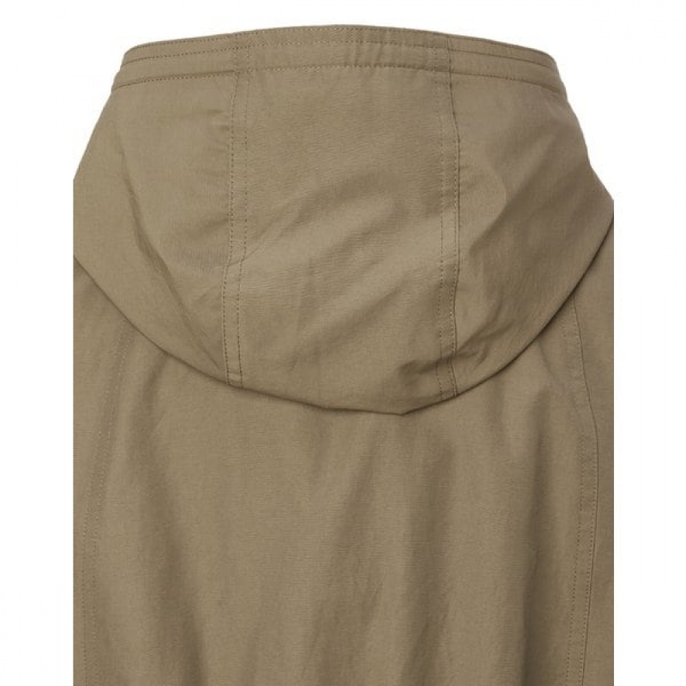 [25SS] フード付きハーフナイトジャンパーカーキ HSJU5BC21K3