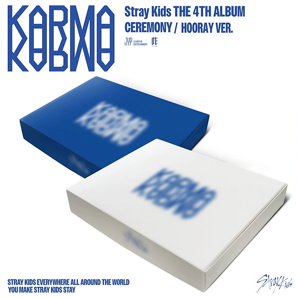 Stray Kids KARMA アコーディオンver 8人コンプセット STRAY KIDS - [KARMA] 4th Album ACCORDION 8 Version SET