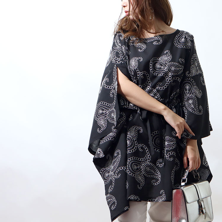【即納】大きいサイズレディース チュニック ペイズリー柄刺繍ブラウジングチュニック ロング 長袖 ブラウジング ペイズリー柄 刺繍 ポンチョ ギャザー フレア スリット クルーネック 紐 ギャザー フ 【即納】大きいサイズレディース チュニック ペイズリー柄刺繍ブラウジングチュニック ロング 長袖 ブラウジング ペイズリー柄 刺繍 ポンチョ ギャザー フレア スリット クルーネック 紐 ギャザー フ