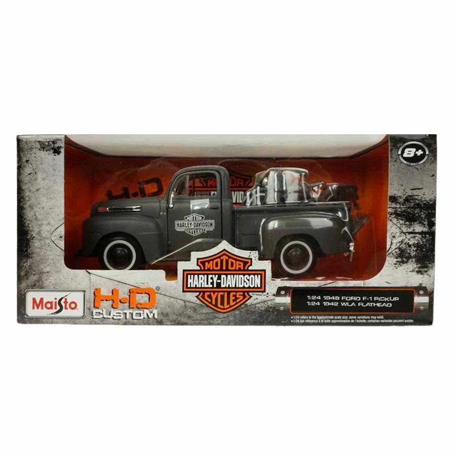 ダイキャスト 1/24 箱入り ミニカーMAISTO 1:24 1948 FORD F-1 PICK UP 1:241942 WLA FLATHEAD HARLEY-DAVIDSON ダイキャスト 1/24 箱入り ミニカーMAISTO 1:24 1948 FORD F-1 PICK UP 1:241942 WLA FLATHEAD HARLEY-DAVIDSON