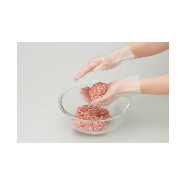 ショーワグローブ つかいきりグローブ 半透明 L 2400枚（100枚x24箱）