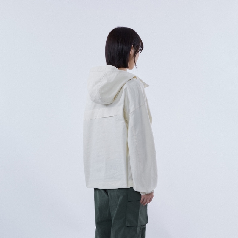 CODEGY (女性) オックスフォードアノラックパーカー_レモン CODEGY (女性) オックスフォードアノラックパーカー_レモン