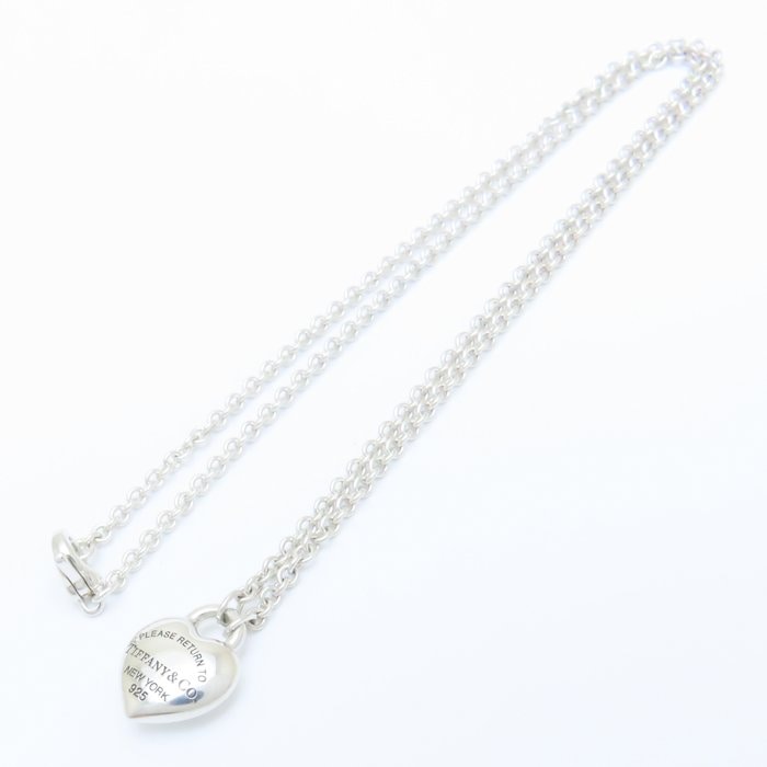シルバー リターントゥ ハート ネックレス TIFFANY&Co. ティファニー リターントゥ ハート ネックレス シルバー系