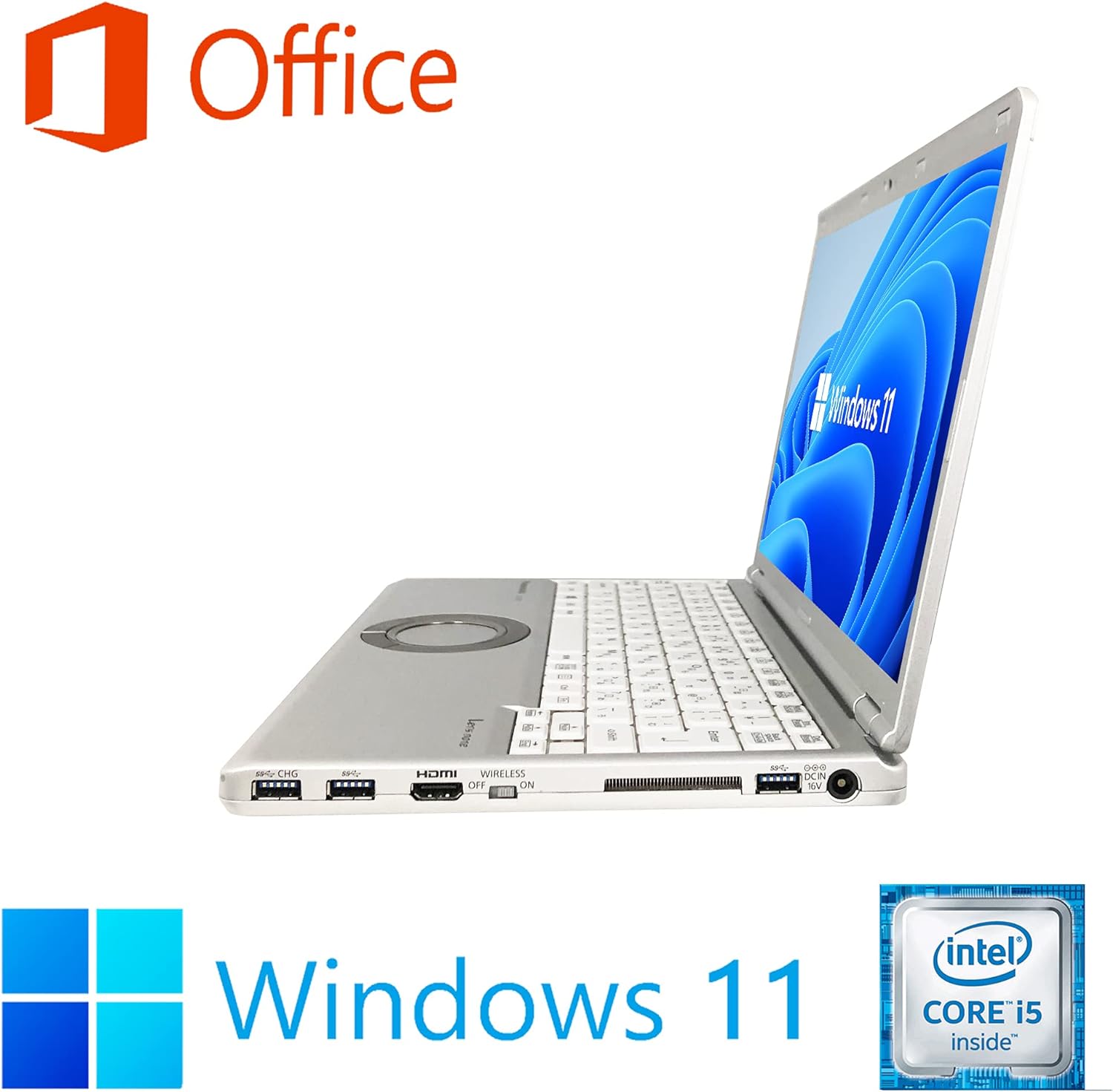 ノートパソコン 中古 Win11 Microsoft office 2021 第6世代Corei5 メモリ4GB/SSD128GB HDMI 内蔵カメラ Bluetooth SZ5 USキーボード ノートパソコン 中古 Win11 Microsoft office 2021 第6世代Corei5 メモリ4GB/SSD128GB HDMI 内蔵カメラ Bluetooth SZ5 USキーボード