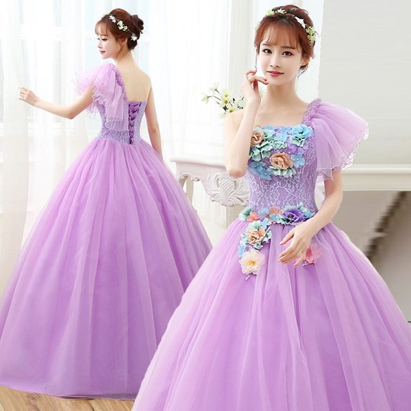 カラードレス パーティードレス 結婚式 おしゃれ 演奏会 花嫁 プリンセスライン 二次会 紫 披露宴 カラードレス パーティードレス 結婚式 おしゃれ 演奏会 花嫁 プリンセスライン 二次会 紫 披露宴