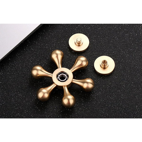 ハンドスピナー Qoo10] 新型DIY ハンドスピナー 水道 Han