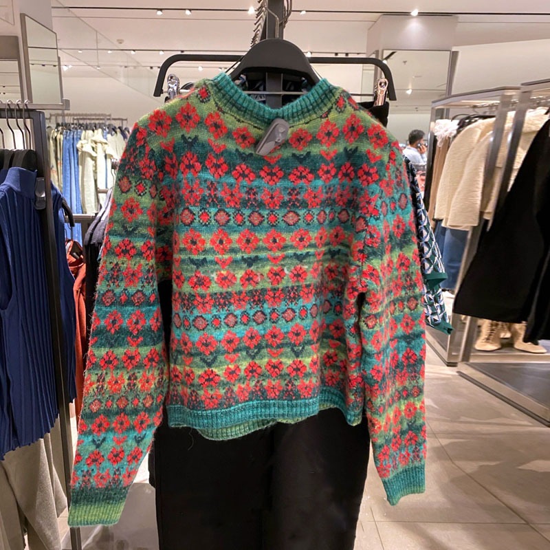 2色 レトロ風 トップス ニット カーディガン レディース 秋冬 かわいい カジュアル ショート ショート丈 長袖 萌袖 Vネック スクエアネック ワンショル BIGシルエット ゆったり 刺繍 前開き 2色 レトロ風 トップス ニット カーディガン レディース 秋冬 かわいい カジュアル ショート ショート丈 長袖 萌袖 Vネック スクエアネック ワンショル BIGシルエット ゆったり 刺繍 前開き