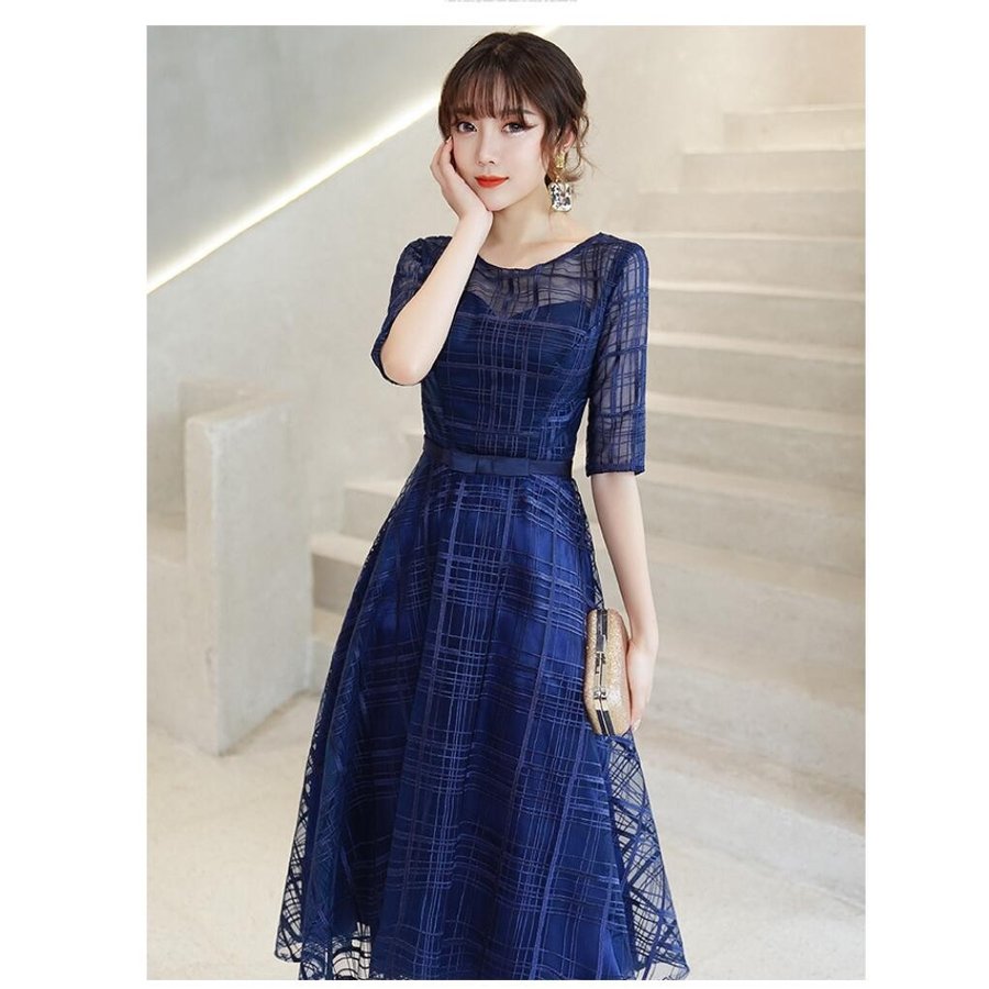 人気定番 ミモレドレス ウエディングドレス パーティードレス 10代 20代 30代40代 Aライン