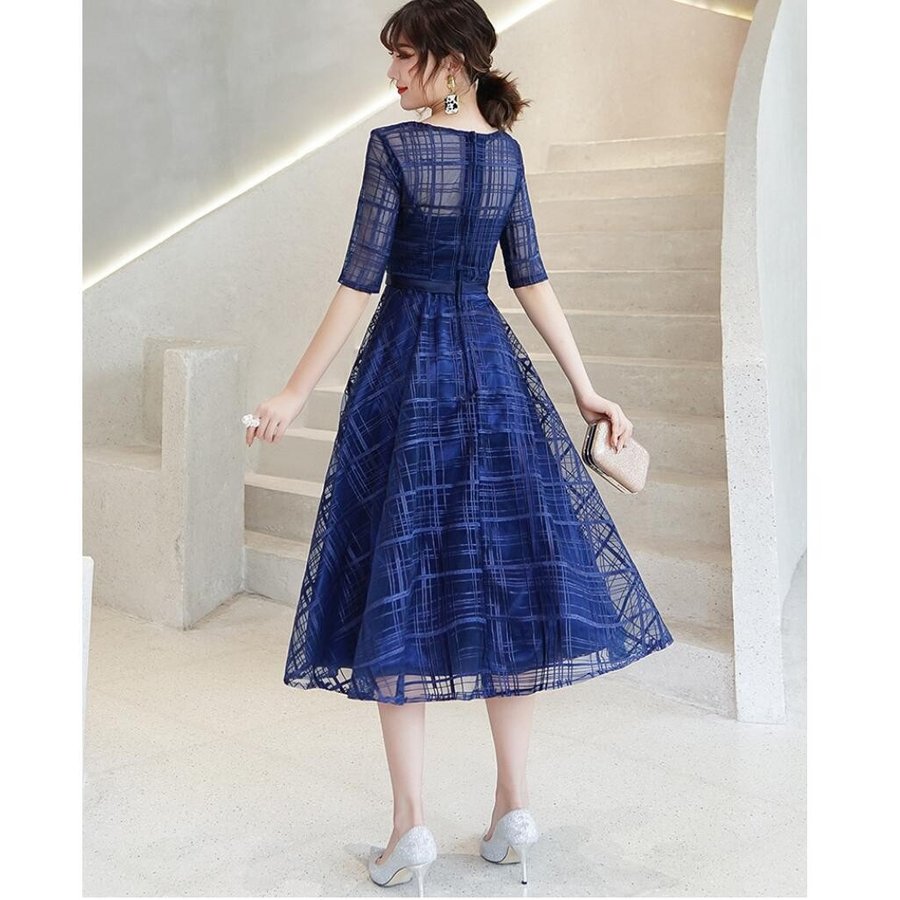 人気定番 ミモレドレス ウエディングドレス パーティードレス 10代 20代 30代40代 Aライン