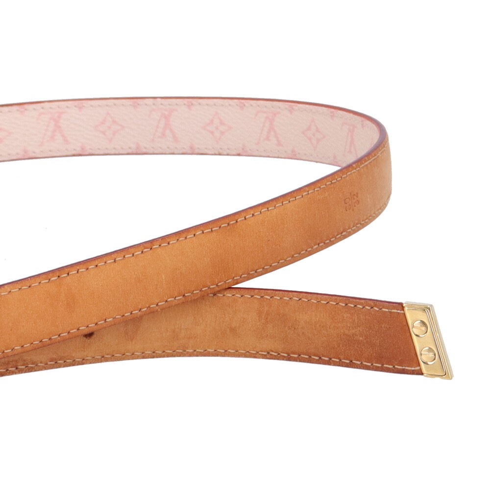 美品 ルイヴィトン サンチュール モノグラム チェリーブロッサム M9273W LOUIS VUITTON ルイヴィトン M9273W モノグラム チェリー・ブロッサム