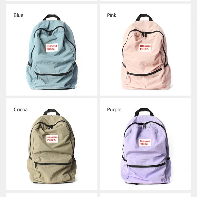 【韓国人気】ナイロン デイリー バックパック Daily backpack 11 COLOR
