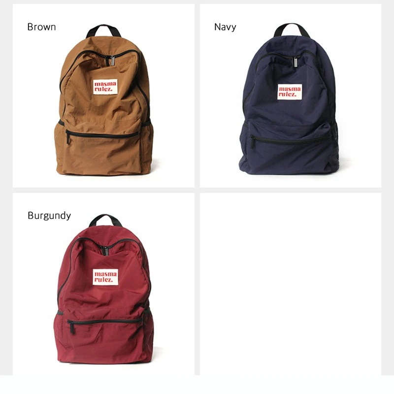 【韓国人気】ナイロン デイリー バックパック Daily backpack 11 COLOR
