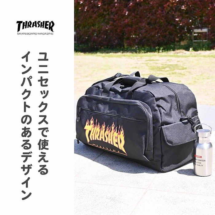 ボストンバッグ THRASHER スラッシャー 2WAY トラベル 旅行バッグ 旅行 修学旅行 ボストン 大容量 レディース メンズ 大人子供 男女兼用 ユニセックス キッズ 男子 女子 男の子 女 ボストンバッグ THRASHER スラッシャー 2WAY トラベル 旅行バッグ 旅行 修学旅行 ボストン 大容量 レディース メンズ 大人子供 男女兼用 ユニセックス キッズ 男子 女子 男の子 女