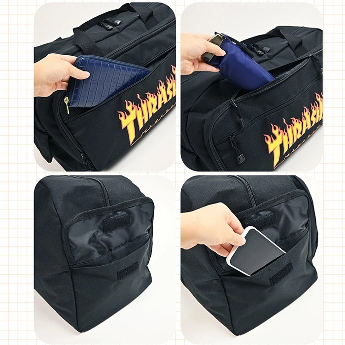 ボストンバッグ THRASHER スラッシャー 2WAY トラベル 旅行バッグ 旅行 修学旅行 ボストン 大容量 レディース メンズ 大人子供 男女兼用 ユニセックス キッズ 男子 女子 男の子 女 ボストンバッグ THRASHER スラッシャー 2WAY トラベル 旅行バッグ 旅行 修学旅行 ボストン 大容量 レディース メンズ 大人子供 男女兼用 ユニセックス キッズ 男子 女子 男の子 女