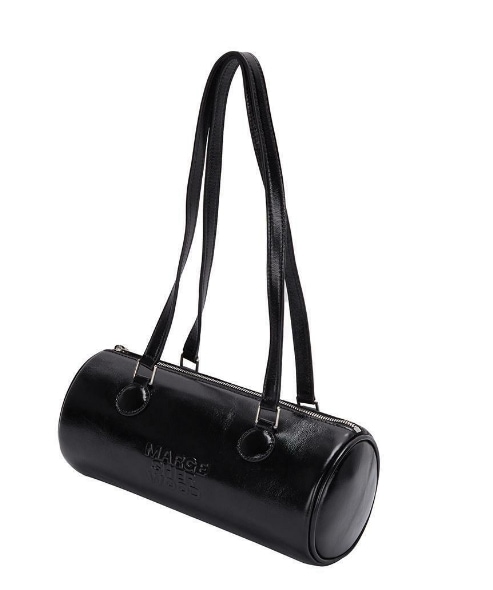 【MARGESHERWOOD】 LOG MEDIUM : BLACK GLOSSY PLAIN 【MARGESHERWOOD】 LOG MEDIUM : BLACK GLOSSY PLAIN