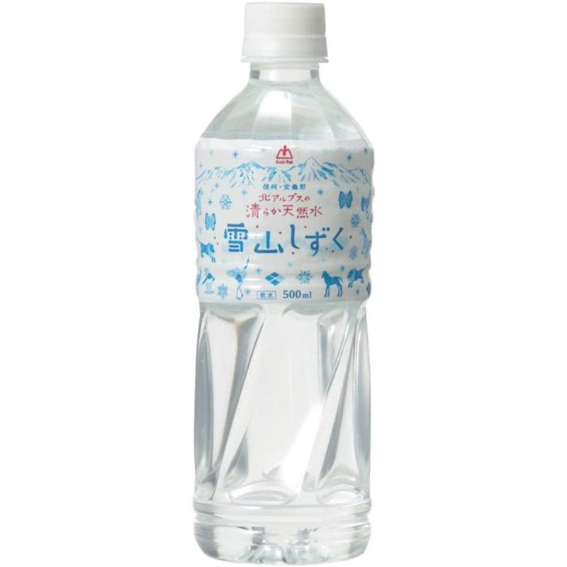 季節のおすすめ商品 北アルプスの清らか天然水 雪山しずく 500ml24本 国内名水 - armarinhodasnovidades.com.br