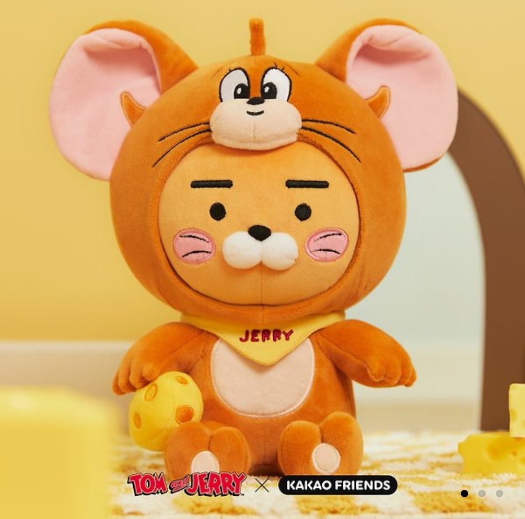 公式】カカオフレンズ トムとジェリー コラボ商品 ぬいぐるみ