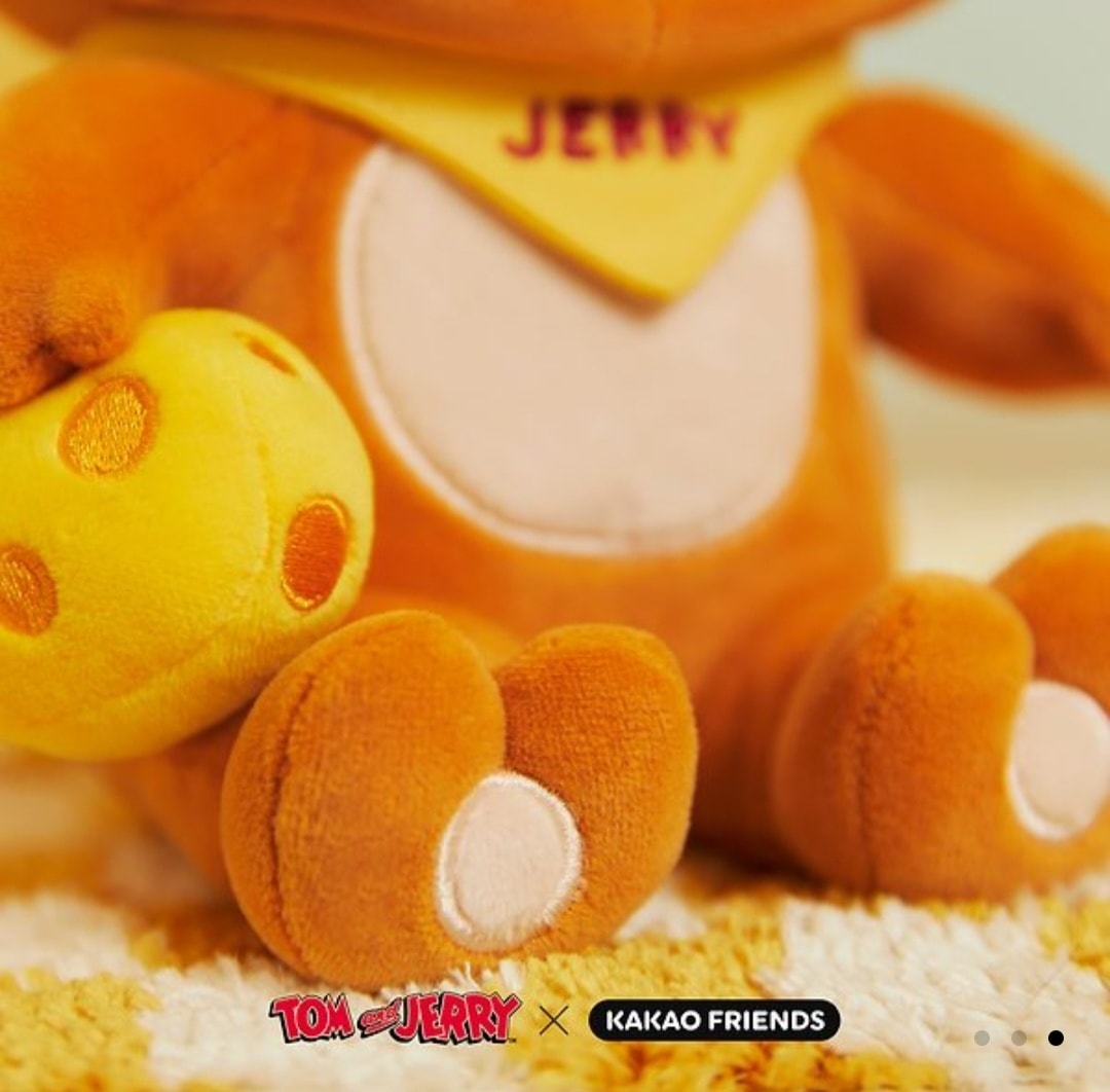 公式】カカオフレンズ トムとジェリー コラボ商品 ぬいぐるみ