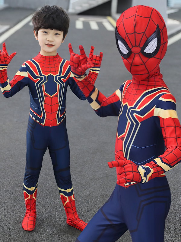 スパイダーマン 販売済み 服 子供